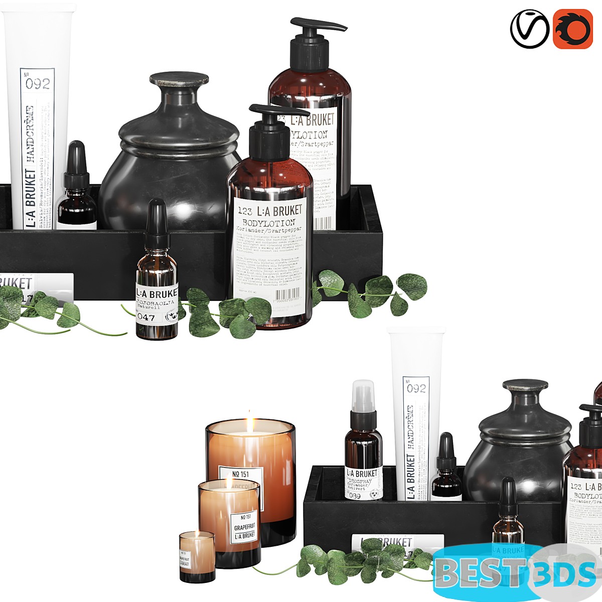 Pack model 3D- Accessoires de salle de bain – Image 10
