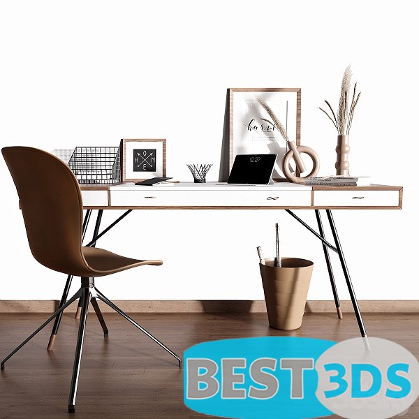 Pack model 3D- Mobilier De Bureau – Image 11