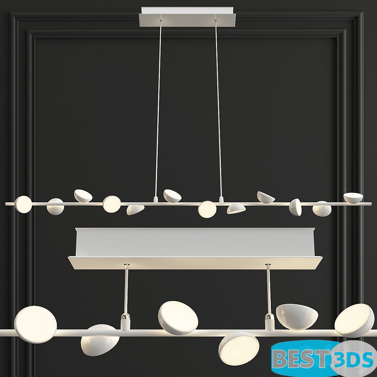 Pack model 3D- Eclairage De Plafond – Image 61