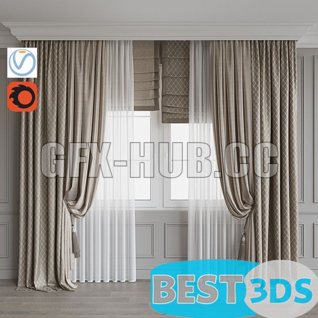 Pack model 3D- Rideau – Image 63