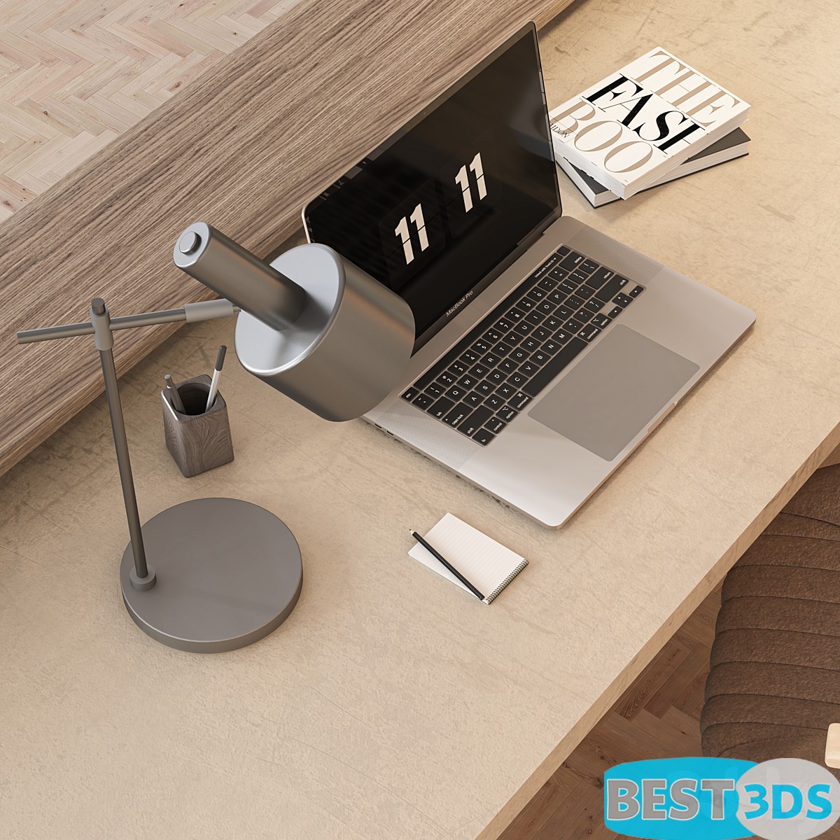 Pack model 3D- Mobilier De Bureau – Image 98