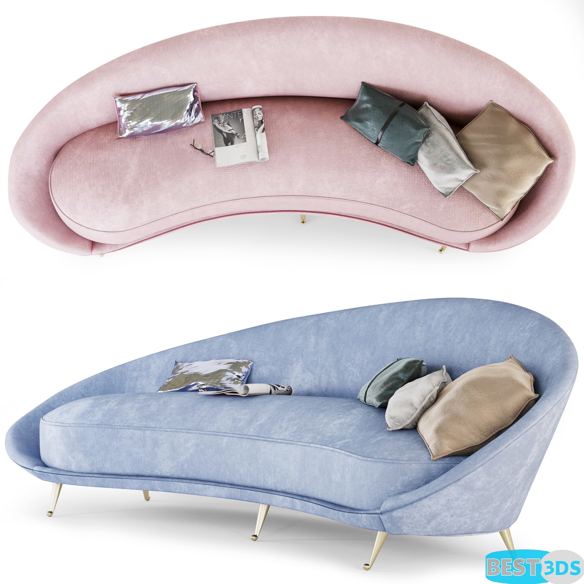 Pack model 3D- Canapé – Image 11