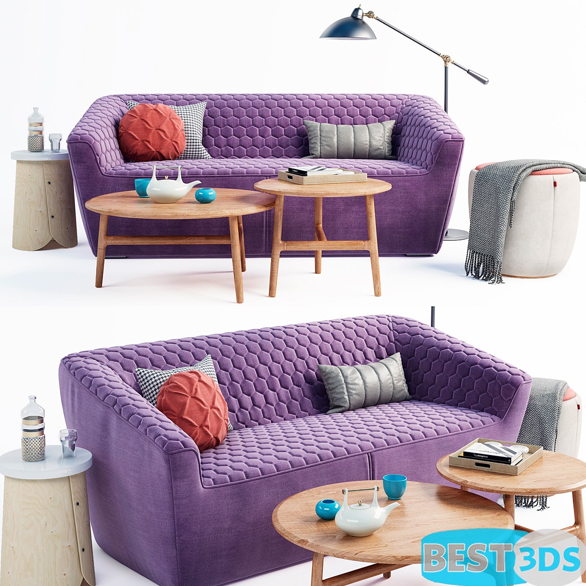 Pack model 3D- Canapé – Image 23
