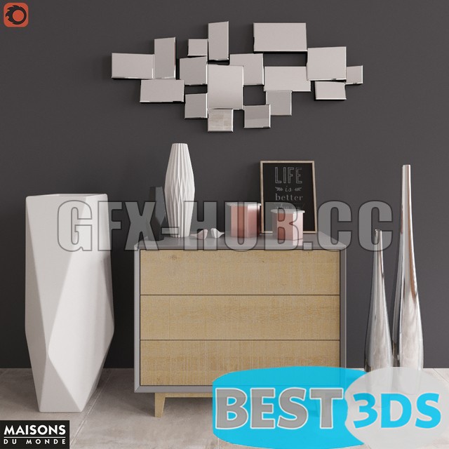 Commode décorée – Maisons du Monde